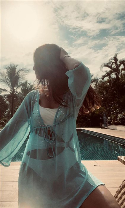 Animal Star Tripti Dimri Stuns by the Pool in a Monokini, Sets Internet On Fire With Hot Poses