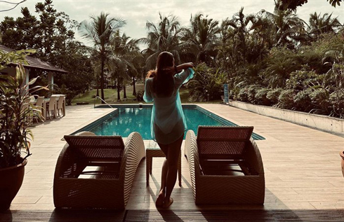 Animal Star Tripti Dimri Stuns by the Pool in a Monokini, Sets Internet On Fire With Hot Poses