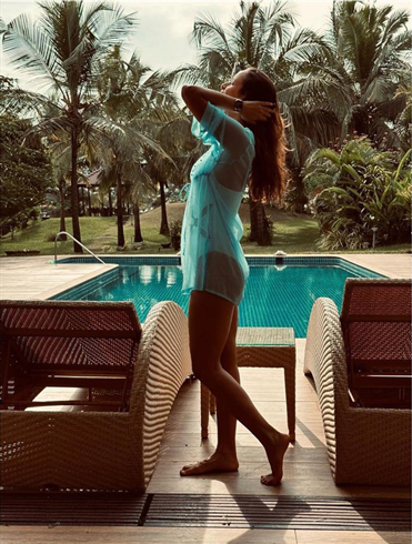 Animal Star Tripti Dimri Stuns by the Pool in a Monokini, Sets Internet On Fire With Hot Poses