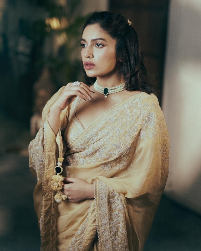 Bhumi Pednekar ने साड़ी में दिखाया हॉट लुक, तस्वीरें देख फैन्स बोले- 'भूमि रानी'