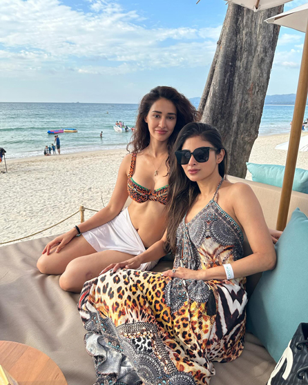 Disha Patani And Mouni Roy Share Exotic Vacation In Swimwear
