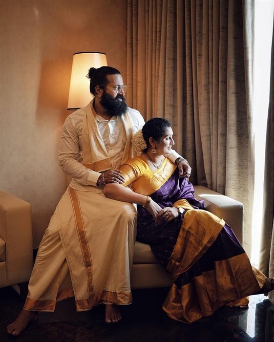 Photos|ಪತ್ನಿ ಹಾಗೂ ಮಕ್ಕಳೊಂದಿಗೆ ಪೋಸ್ ಕೊಟ್ಟ ರಿಷಬ್ ಶೆಟ್ಟಿ ಫೋಟೊ ವೈರಲ್