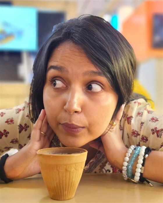 Nisha Ravikrishnan: 'ಹೊಟ್ಟೆ ಒಳಗಿಂದ ಚಿಟ್ಟೆ ಹಾರಿದೆ' ಎನ್ನುತ್ತಾ ಚಹಾ ಸವಿದ ಗಟ್ಟಿಮೇಳದ 'ಅಮ್ಮು'
