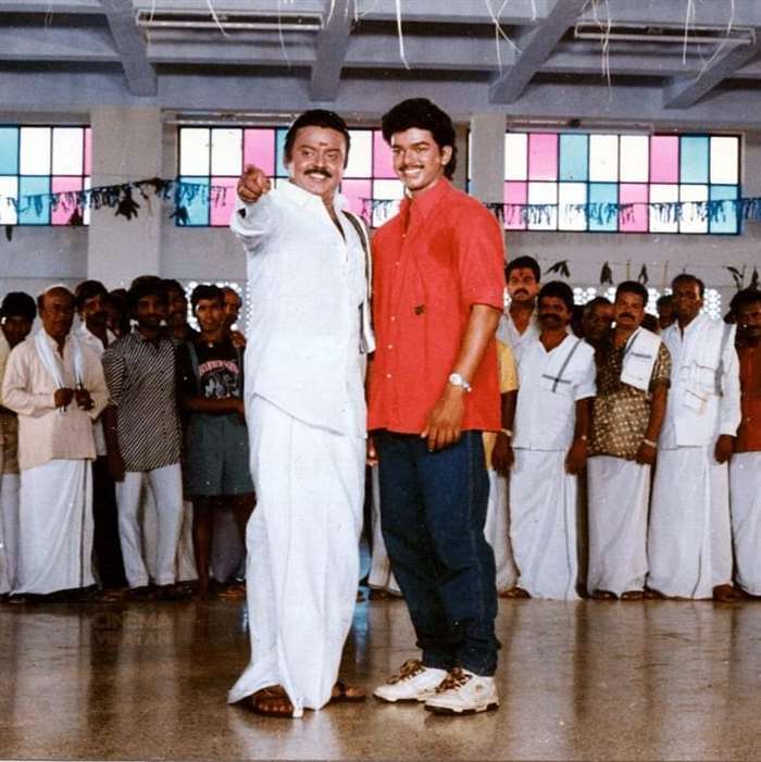 Vijayakanth Unseen And Family Pics