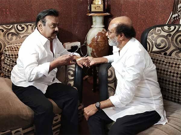 Vijayakanth Unseen And Family Pics