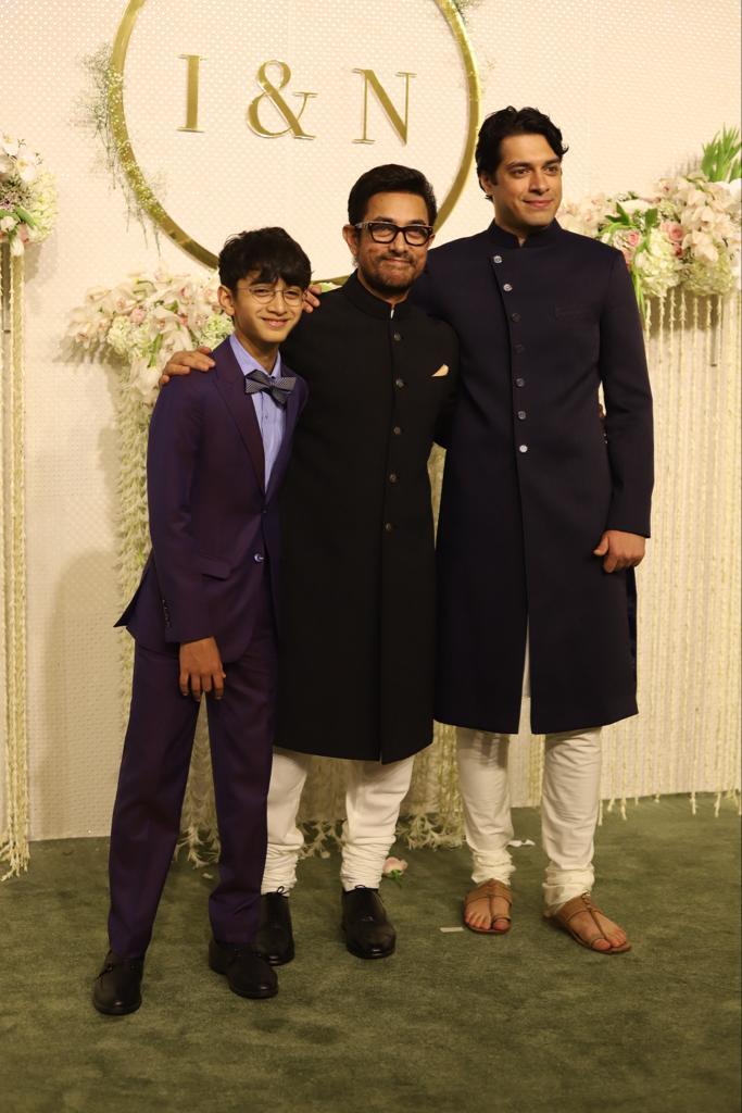 Aamir Khan Daughter Ira-Nupur's Wedding Reception, Couple Arrives With Family