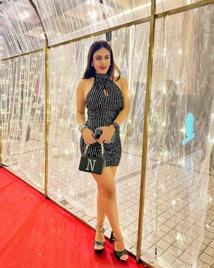 Neha Malik ने कुछ इस अंदाज में मनाया न्यू ईयर 2024, छोटी और बेहद टाइट ड्रेस पहने नजर आई अदाकारा