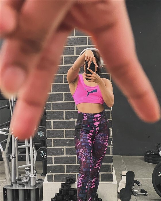 Samyuktha Hegde Inspires With Her Latest Hot Gym Clicks