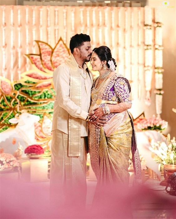 ನಟಿ ಕಾವ್ಯಾ ಗೌಡ ಅದ್ಧೂರಿ ಸೀಮಂತ ಸಮಾರಂಭದ ಫೋಟೋಗಳು 