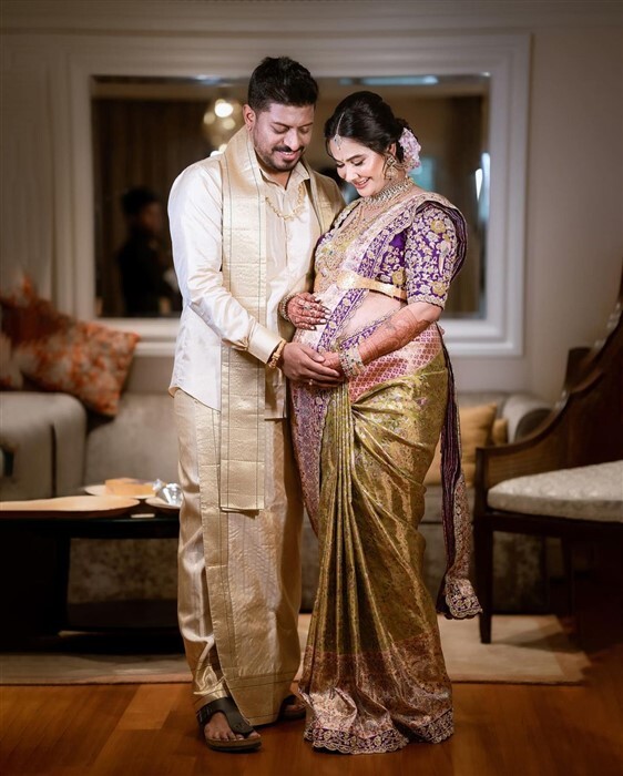 ನಟಿ ಕಾವ್ಯಾ ಗೌಡ ಅದ್ಧೂರಿ ಸೀಮಂತ ಸಮಾರಂಭದ ಫೋಟೋಗಳು 