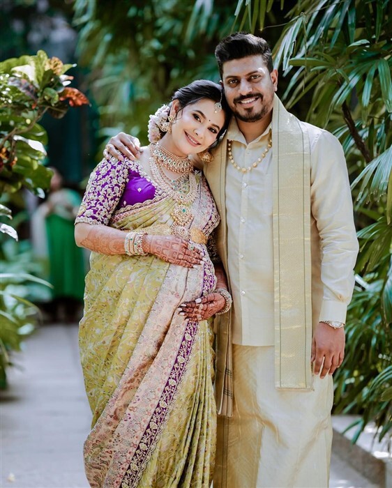 ನಟಿ ಕಾವ್ಯಾ ಗೌಡ ಅದ್ಧೂರಿ ಸೀಮಂತ ಸಮಾರಂಭದ ಫೋಟೋಗಳು 