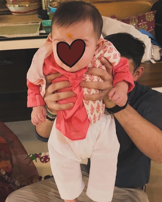 TV Couple Gautam Rode and Pankhuri Awasthy Share Heartwarming Photos of Twins' Annaprashan