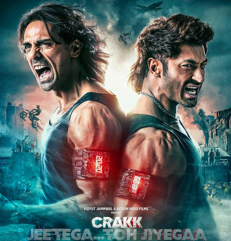 Crakk, also recognized as Crakk - Jeethegaa Toh Jiyegaa!, is an imminent sports action feature