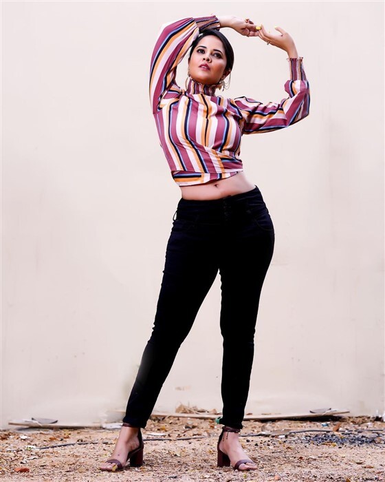 Anasuya Bharadwaj interesting comments on doing bold roles and item songs