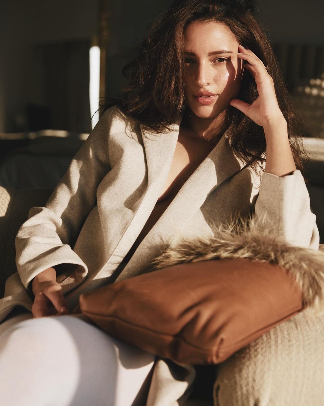 Animal fame Tripti Dimri inner wear less blazer photos shocks fans