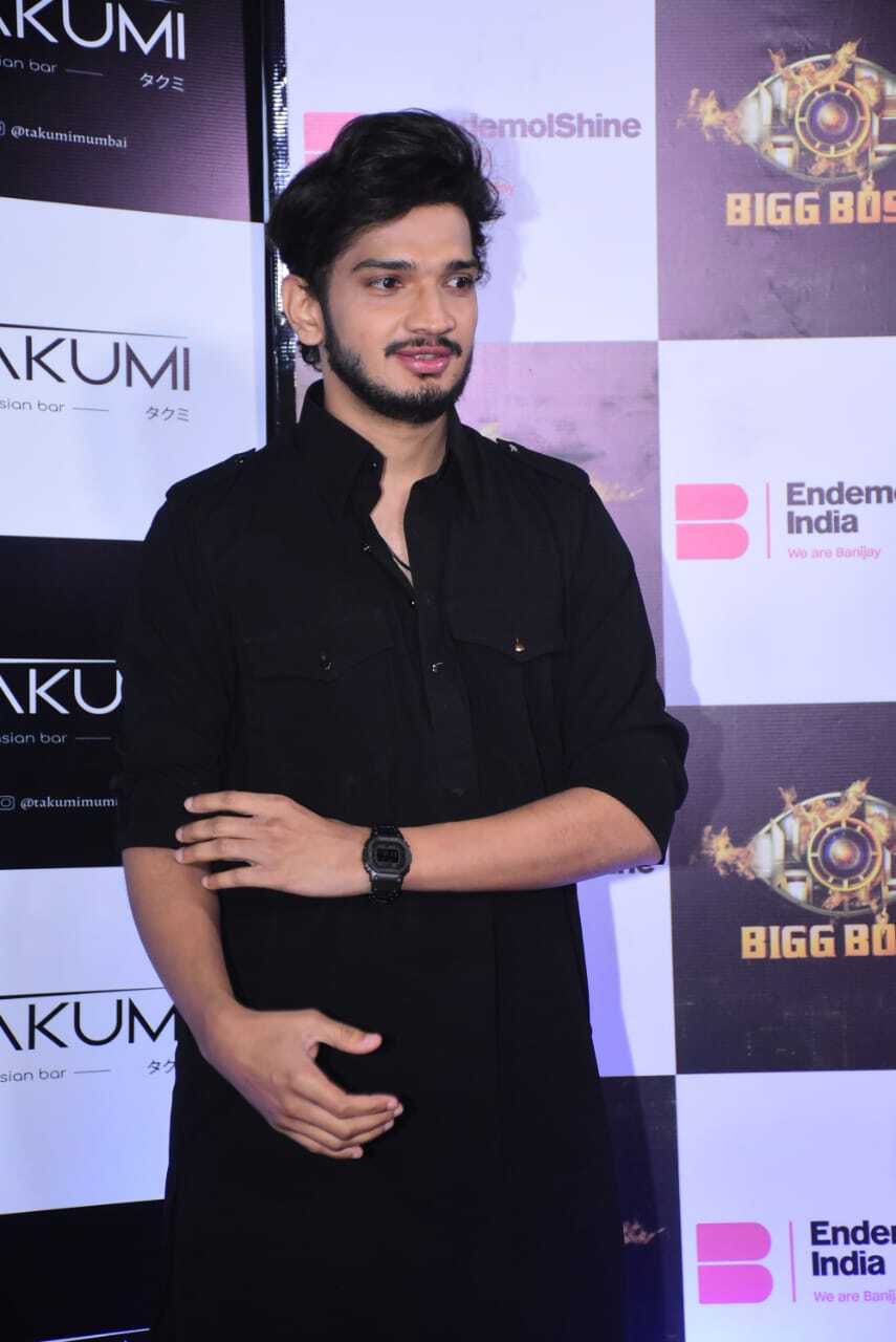 Munawar Faruqui at Bigg Boss 17 success bash.