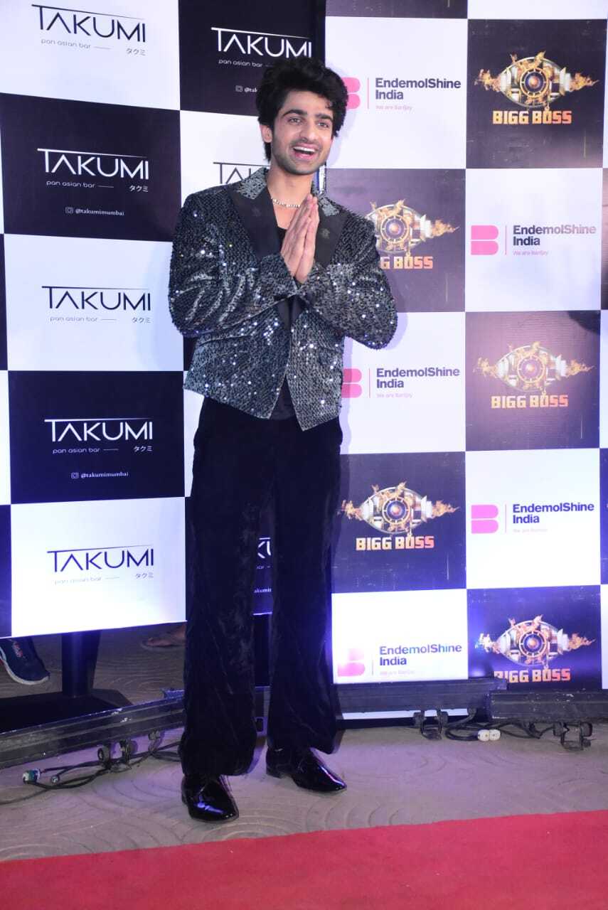 Abhishek Kumar at Bigg Boss 17 success bash.