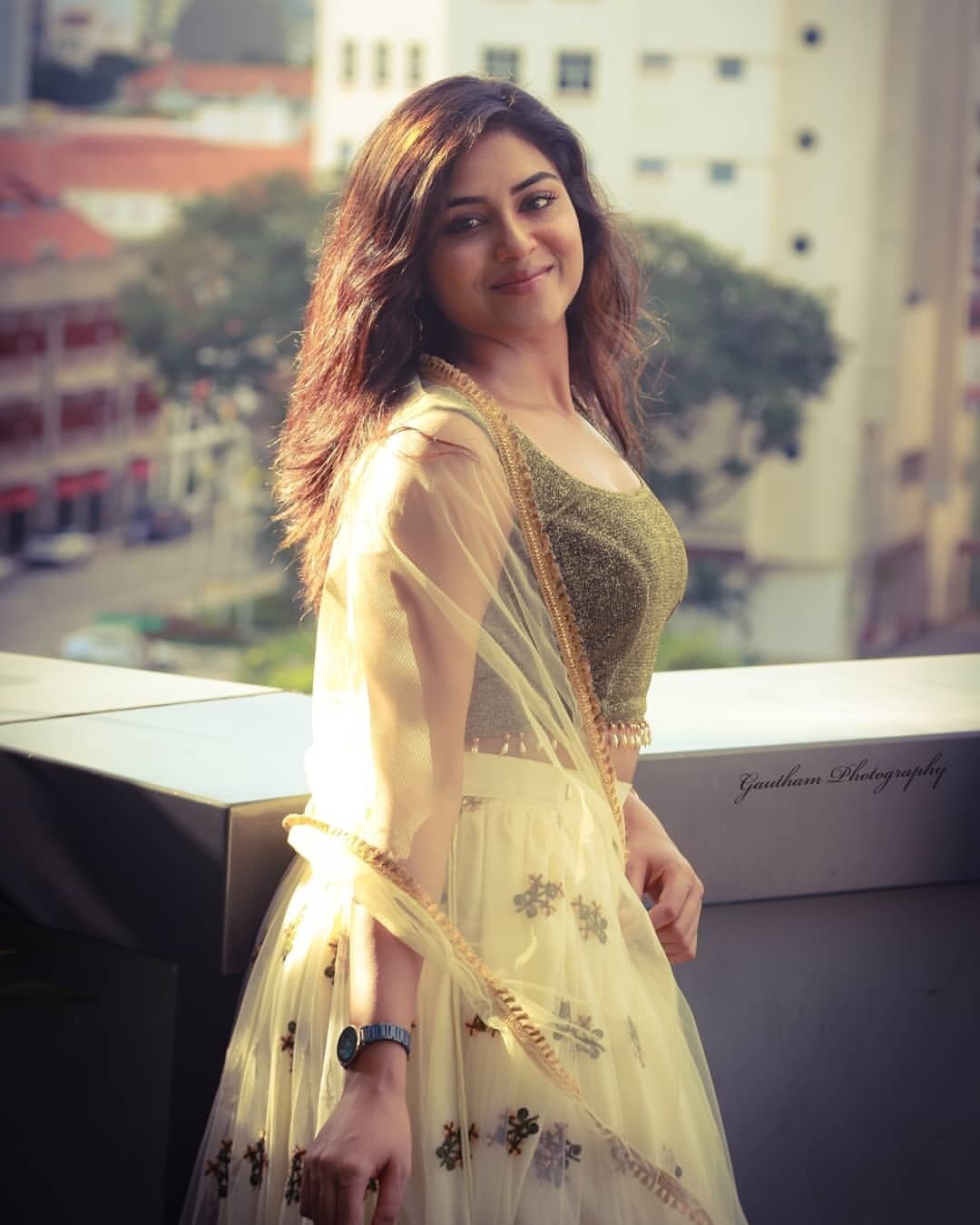 Cultural Elegance: Indhuja Ravichandran's Traditional Fashion Journey