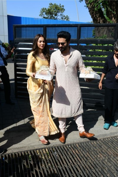 Newlyweds Rakul Preet Singh- Jackky Bhagnani