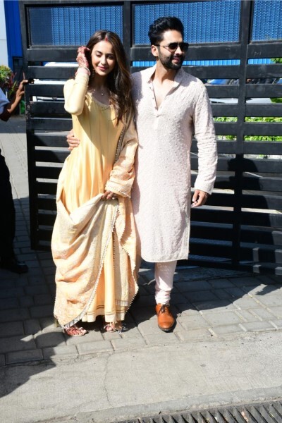 Newlyweds Rakul Preet Singh- Jackky Bhagnani