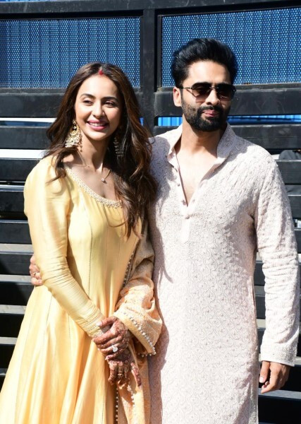 Newlyweds Rakul Preet Singh- Jackky Bhagnani