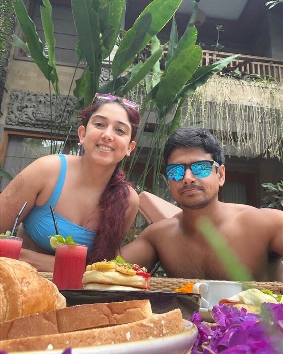 Ira Khan Nupur Shikhare Pool Photo