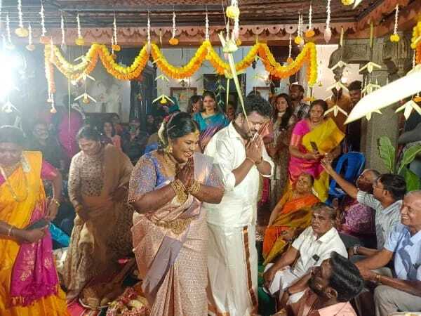 Robo Shankar's Joyful Moment: Indraja's Engagement Revelry