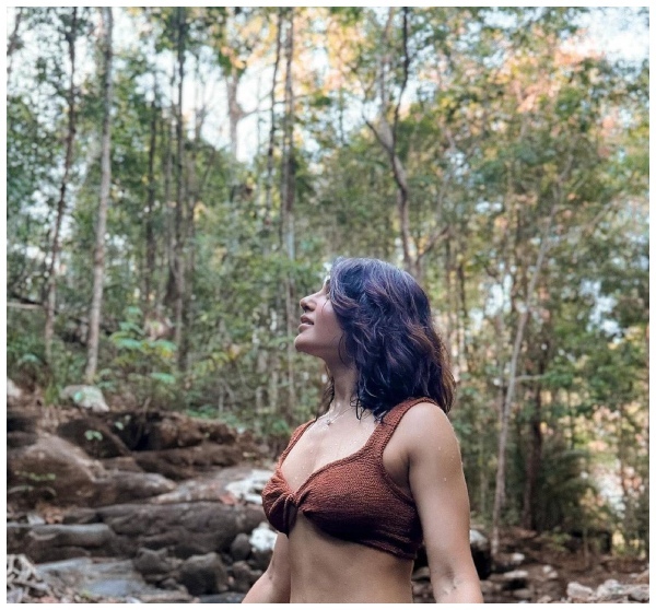 Samantha Ruth Prabhu Stuns in brown Bikini on malaysia Vacation