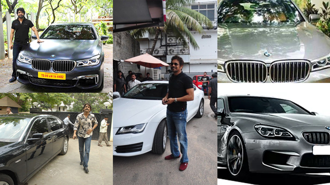 Nagarjuna's garage boasts an impressive collection of luxury automobiles