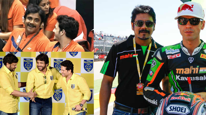 Nagarjuna also owns sports franchises