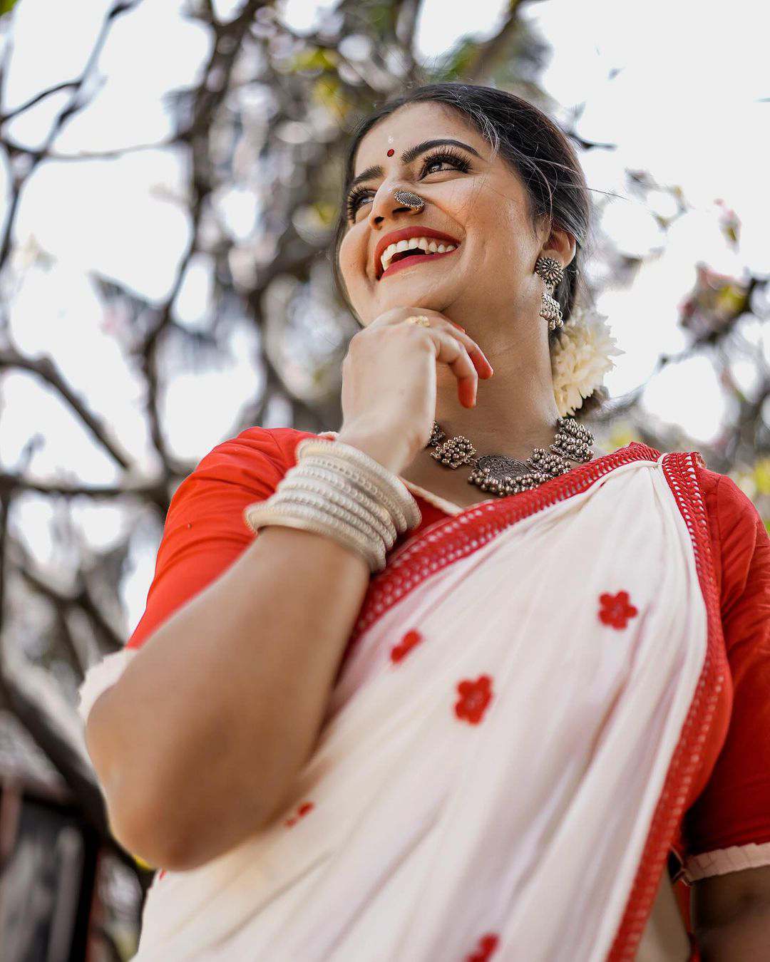 Shiva Jyothi Saree Pics