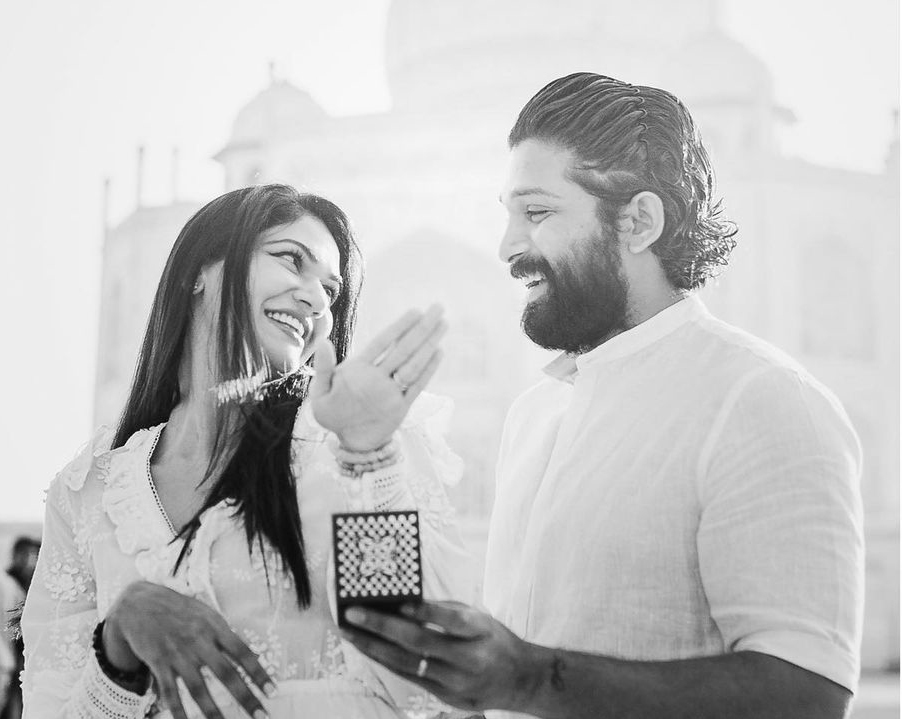 Allu Arjun and Sneha Reddy reflect on their enchanting romance over the past 13 years.