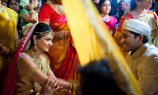 Allu Arjun & Sneha Reddy ties the knot on March 6, 2011.