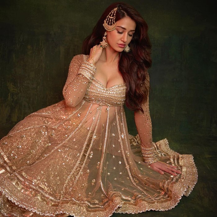 Disha Patani Gives Major Fashion Goals With Her Traditional Outfit