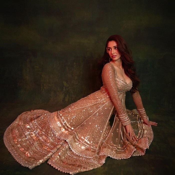 Disha Patani Gives Major Fashion Goals With Her Traditional Outfit