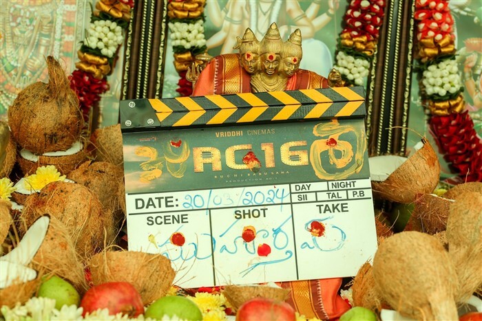 Ram Charan, Janhvi Kapoor, Shivarajkumar's RC16 grand Launched, see pics
