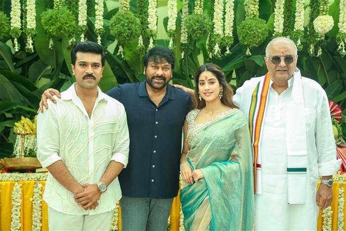 Ram Charan, Janhvi Kapoor, Shivarajkumar's RC16 grand Launched, see pics