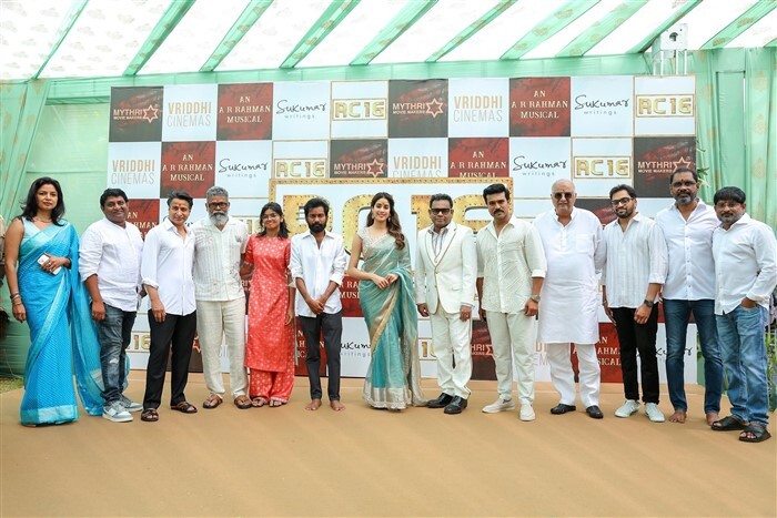 Ram Charan, Janhvi Kapoor, Shivarajkumar's RC16 grand Launched, see pics
