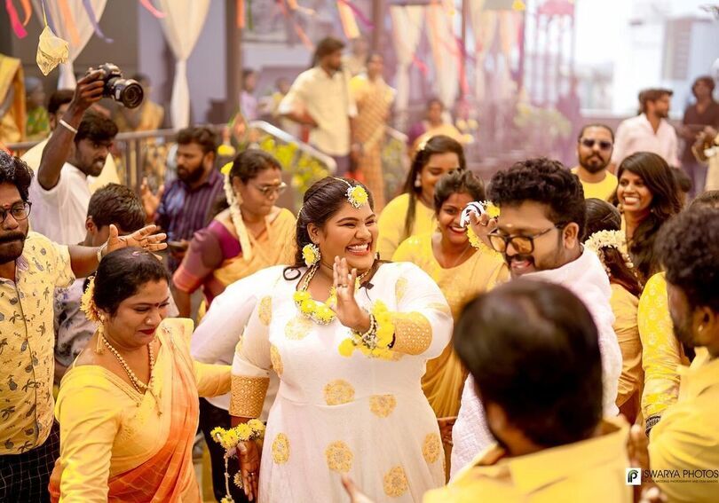 Robo Shankar daughter Indraja Shankar Wedding photos