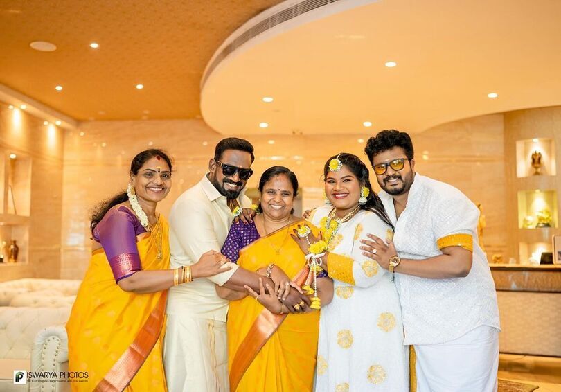 Robo Shankar daughter Indraja Shankar Wedding photos