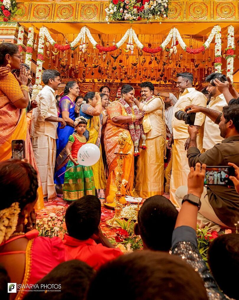 Robo Shankar daughter Indraja Shankar Wedding photos