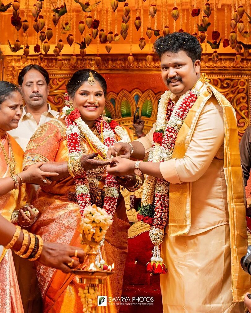 Robo Shankar daughter Indraja Shankar Wedding photos