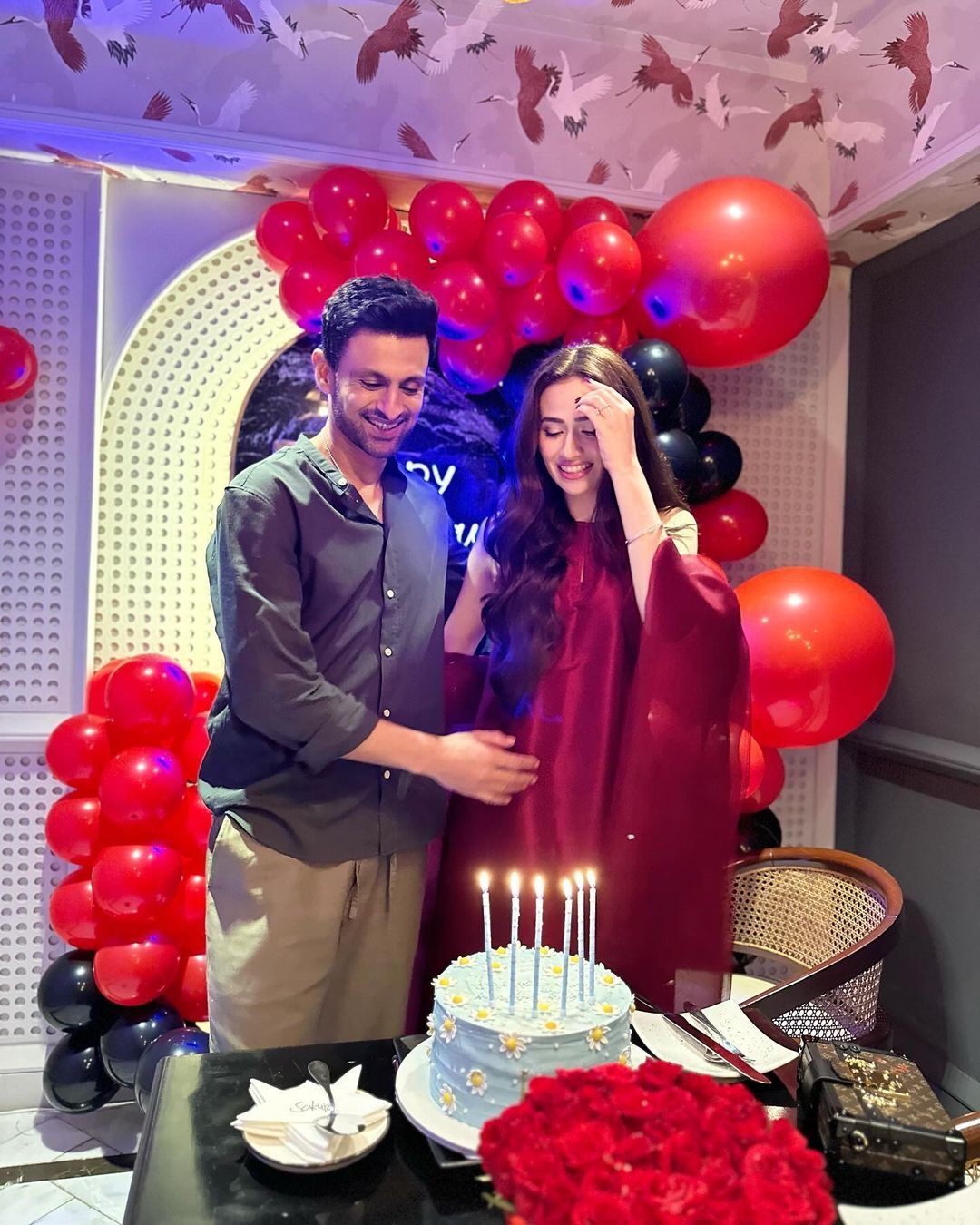 Shoaib Malik's 3rd wife Sana Javed recently celebrated her birthday.
