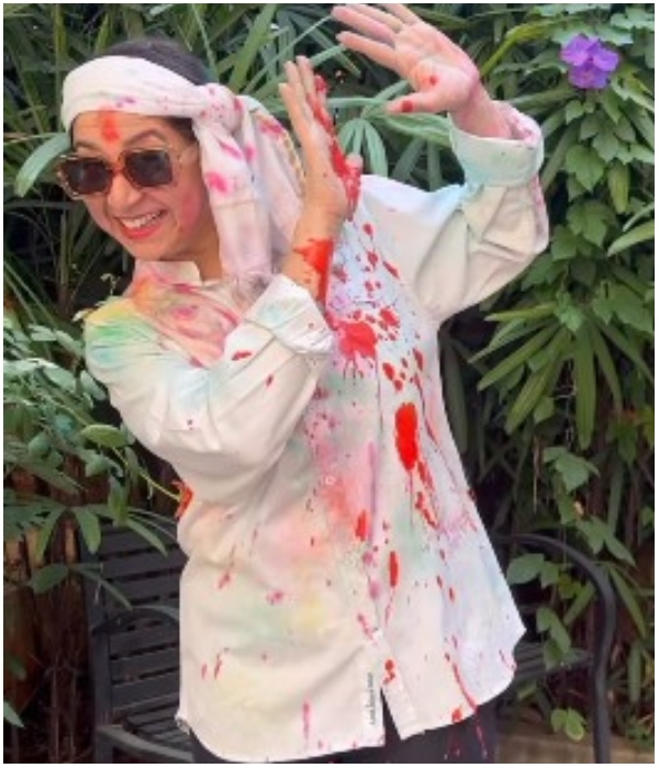 Upendra To sudharani: Here's How sandalwood Celebrated Holi 2024- In Pics