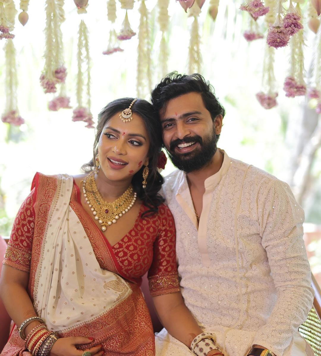 Actress amala paul shares glimpses from her baby shower