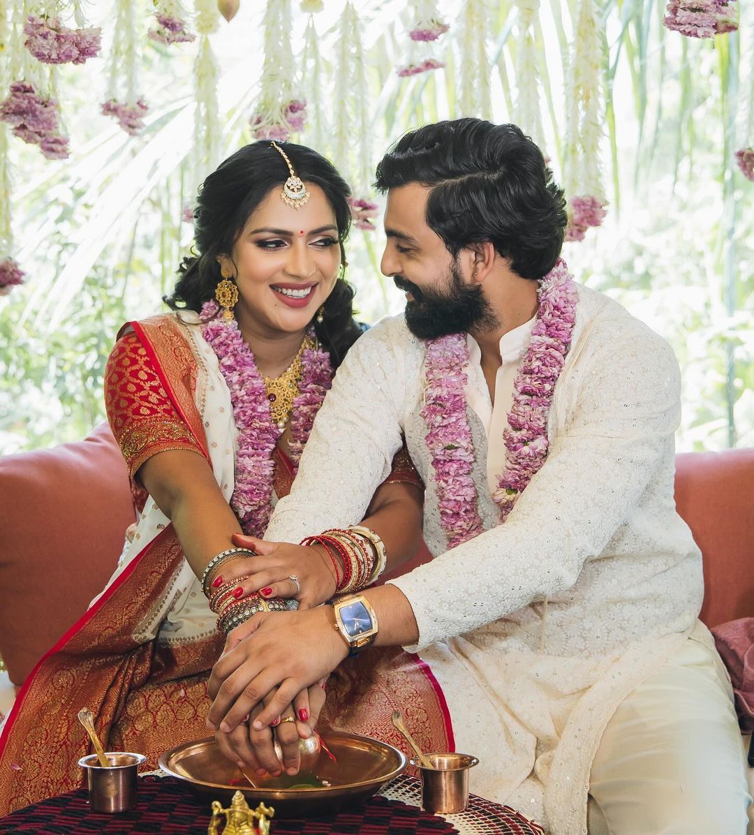 Actress amala paul shares glimpses from her baby shower