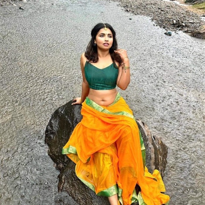 Actress Anicka Vikramman