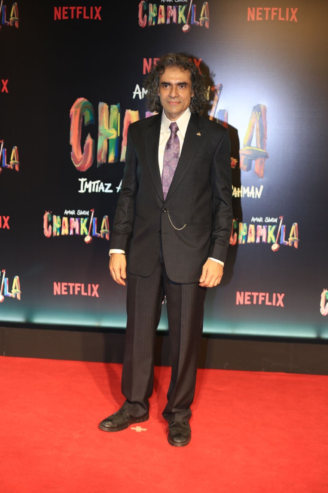 Imtiaz Ali at the special screening of Amar Singh Chamkila.