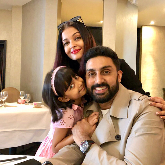 Aishwarya and Abhishek welcomed their daughter, Aaradhya Bachchan