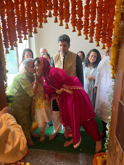 Raashii Khanna Housewarming ceremony in hyderabad